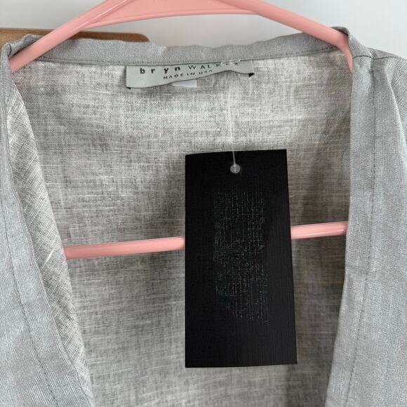 BRYN WALKER Set Size Small NWT Marie Linen Cotton Blend Lagenlook USA Made Artsy - Picture 7 of 16